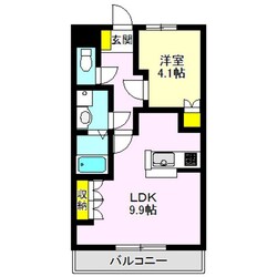 クレアの物件間取画像